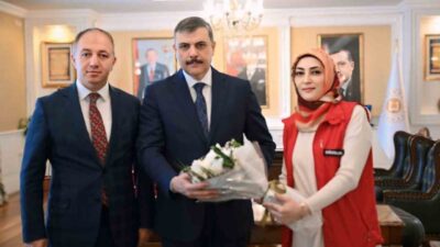 Erzurum Gençlik ve Spor İl Müdürü Levent Çakmur, hizmet müdürleri