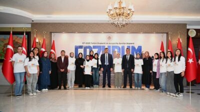 Erzurum Valisi Mustafa Çiftçi, Evliya Çelebi Öğrenci Değişim Programı kapsamında