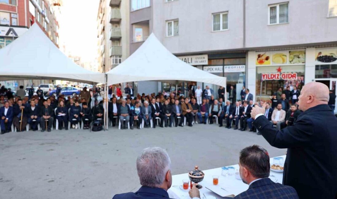 AK Parti Erzurum İl Başkanlığı tarafından düzenlenen “Vatandaş soruyor, Başkan