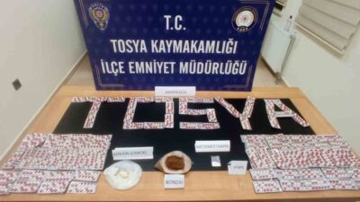 Kastamonu’nun Tosya ilçesinde düzenlenen uyuşturucu operasyonunda gözaltına alınan sanıklardan biri