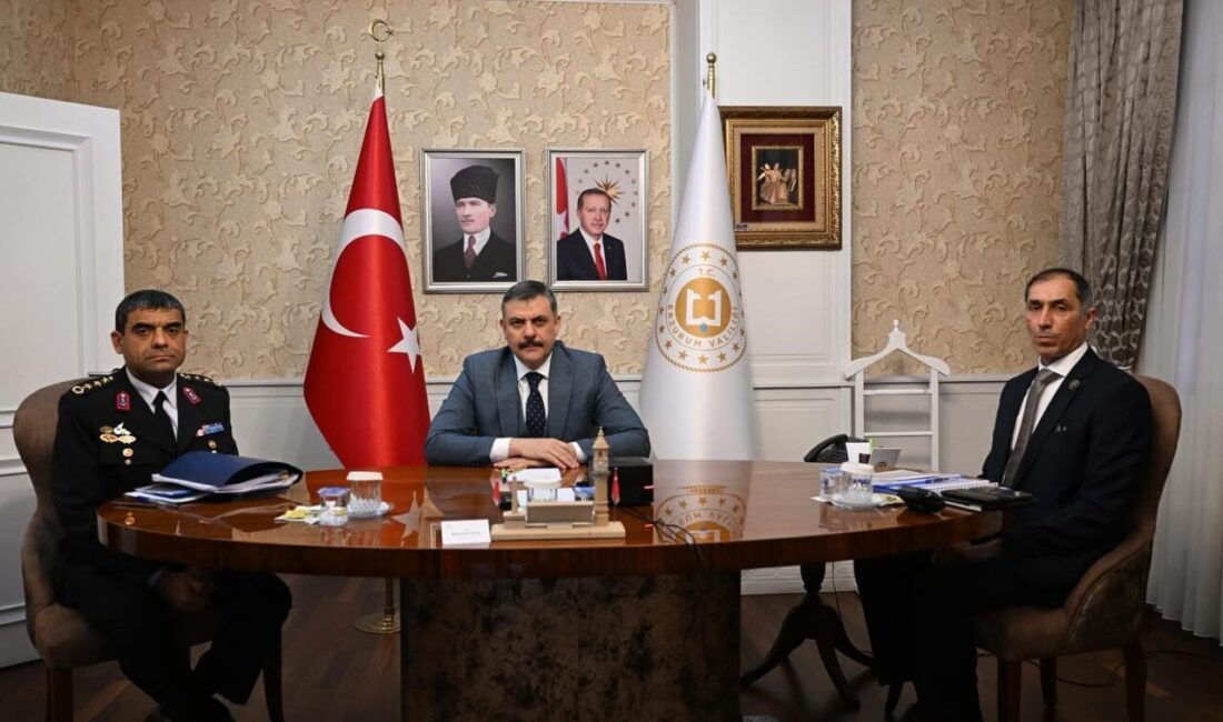 Erzurum Valisi Mustafa Çiftçi, İçişleri Bakanı Ali Yerlikaya başkanlığında Video