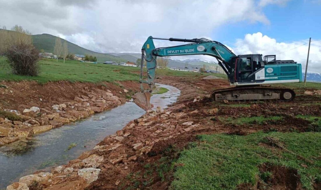 Bayburt’a yaklaşık 31 kilometre uzaklıktaki Yaylapınar köyünde taş tahkimat ve