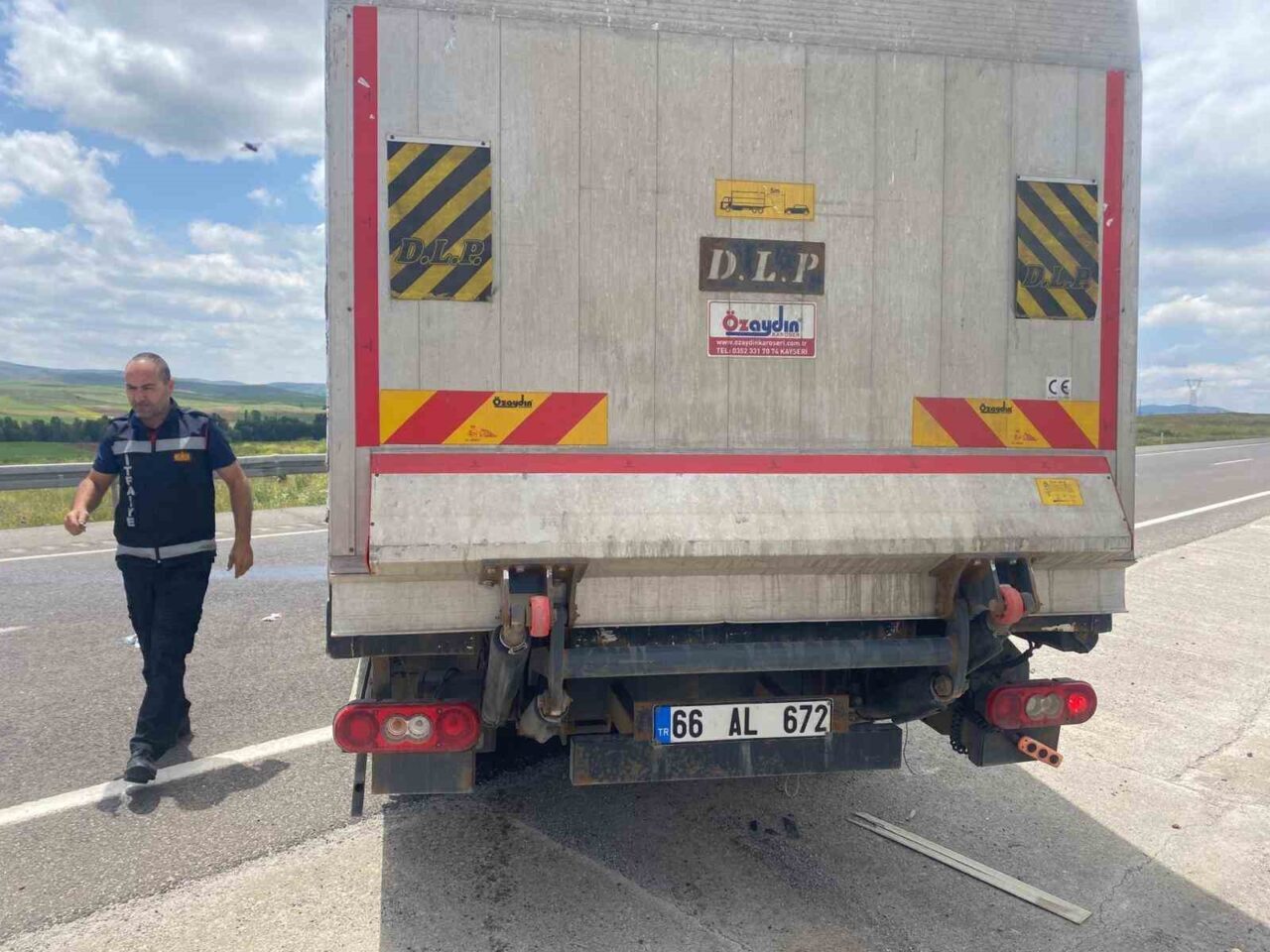 Yozgat’ın Sorgun ilçesinde meydana gelen trafik kazasında 1 kişi ağır