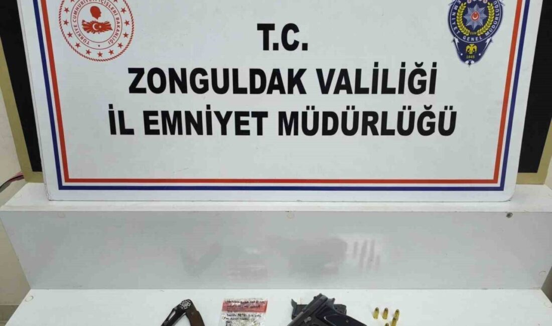 Zonguldak Emniyet Müdürlüğü’nün il genelinde gerçekleştirdiği Huzur 67 Genel Asayiş