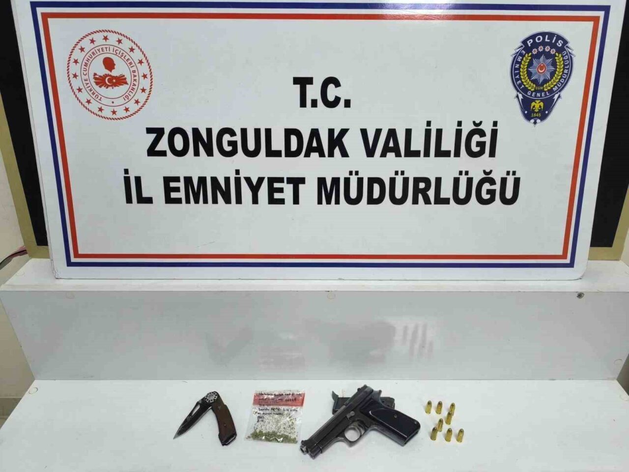 Zonguldak Emniyet Müdürlüğü’nün il genelinde gerçekleştirdiği Huzur 67 Genel Asayiş