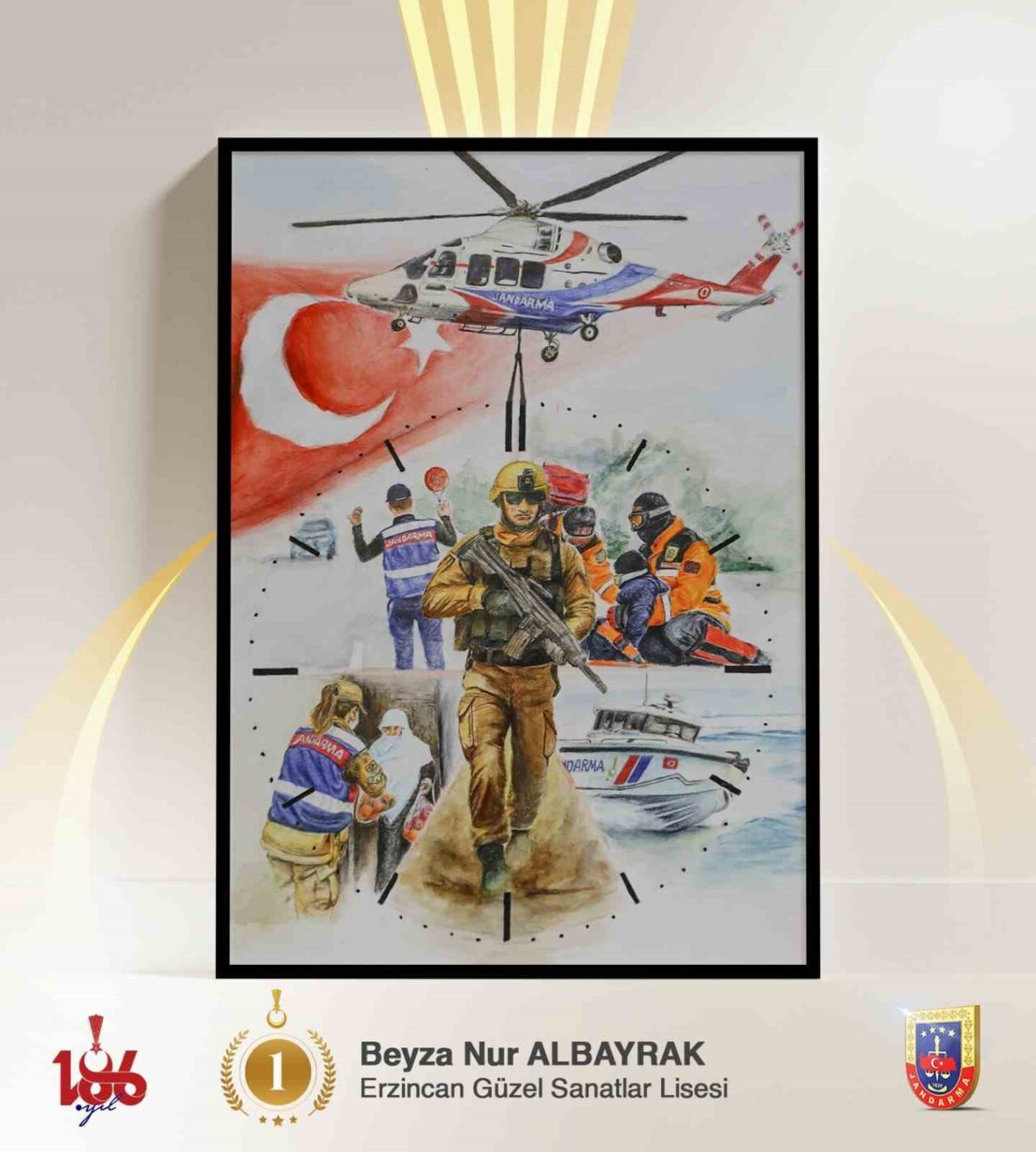 Gençlerin gözünden jandarmanın kahramanlık ve fedakârlık dolu hikâyesini yansıtan, “186’ncı