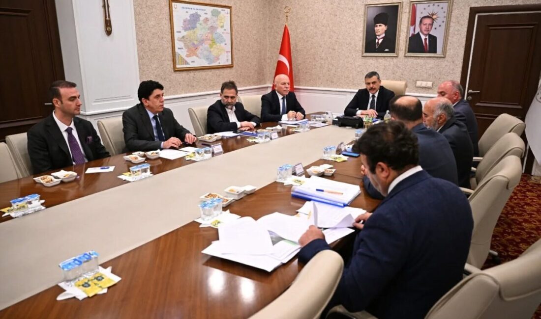 Erzurum Valisi Mustafa Çiftçi’nin başkanlığında, 2. Organize Sanayi Bölgesi Yönetim