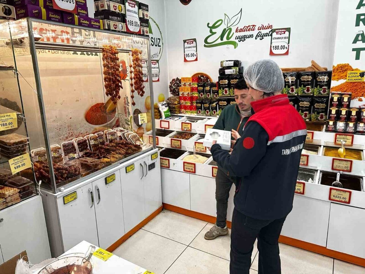 Erzurum’da yem, gıda ve gıda ile temas eden madde malzeme