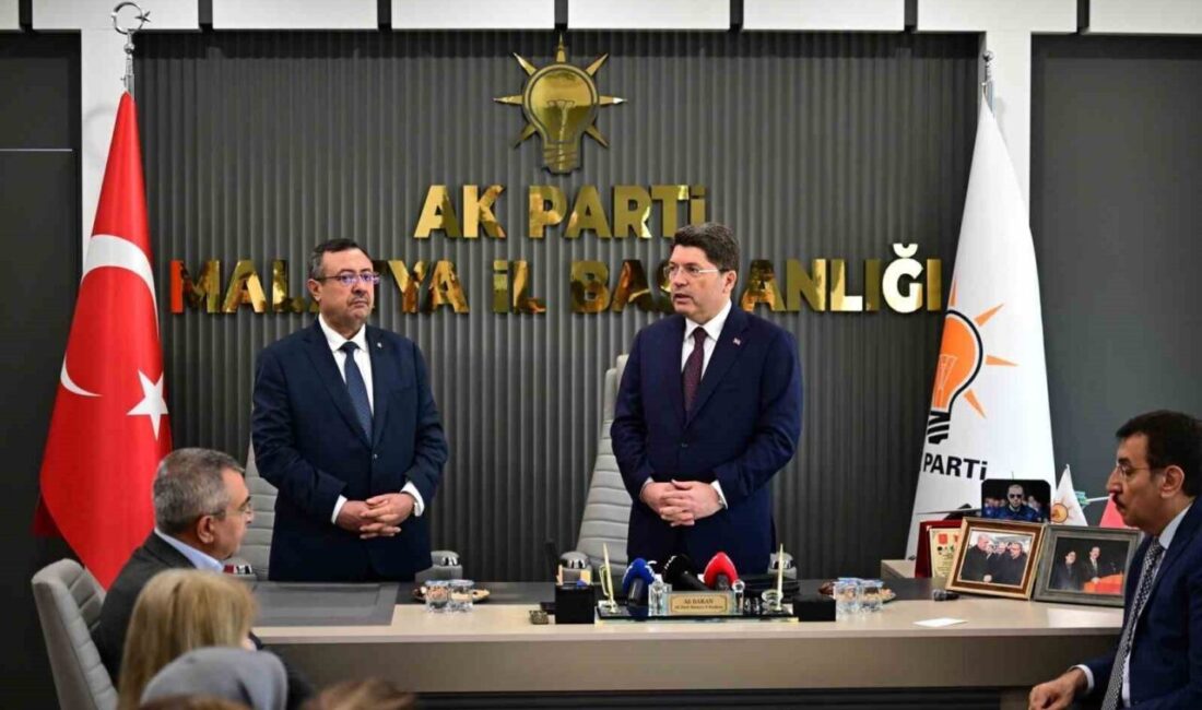 Adalet Bakanı Yılmaz Tunç, Malatya’da yaptığı açıklamada, deprem sonrası yıkılan