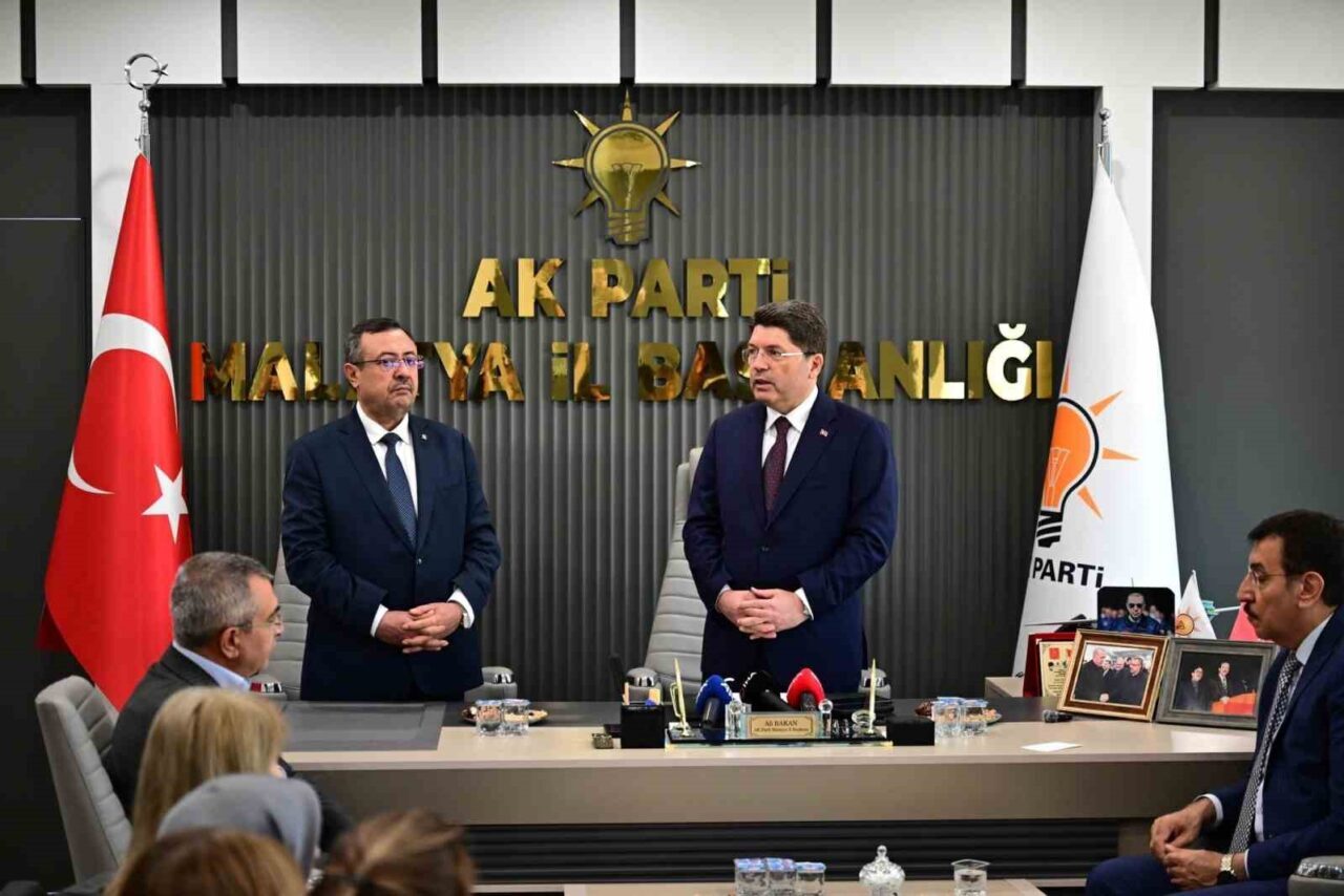 Adalet Bakanı Yılmaz Tunç, Malatya’da yaptığı açıklamada, deprem sonrası yıkılan