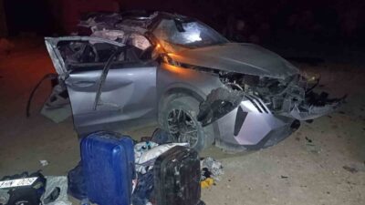 Tunceli’de otomobilin uçuruma yuvarlanması sonucu anneanne ve torunu hayatını kaybederken,