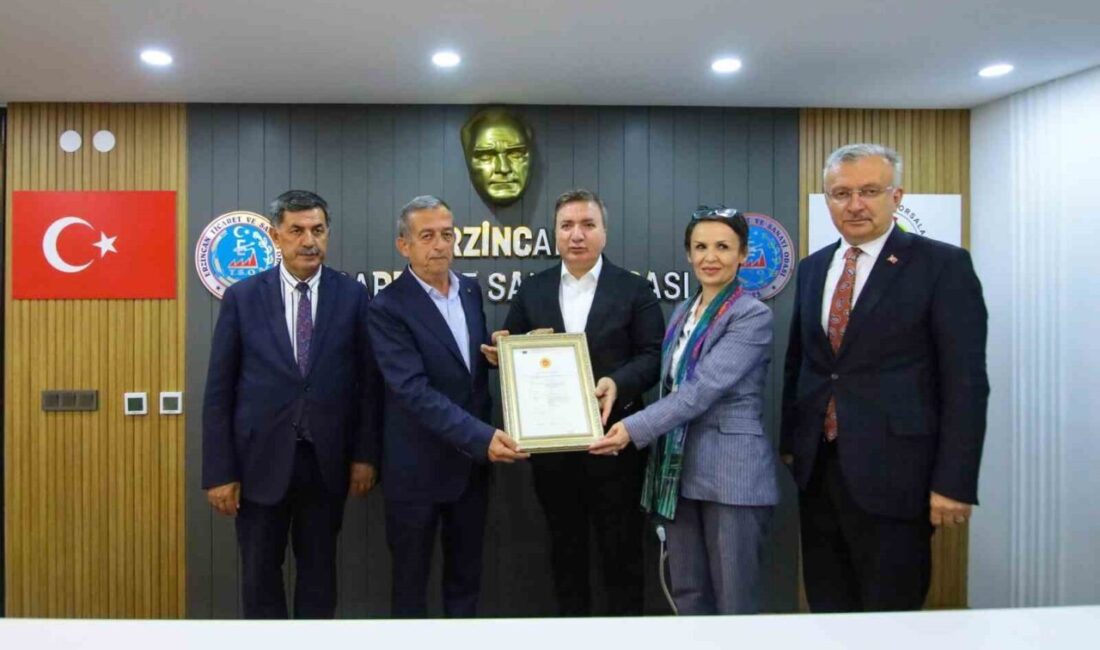 Erzincan Tulum Peyniri’nin Avrupa Birliği (AB) Coğrafi İşaret Tescil Belgesi’ni