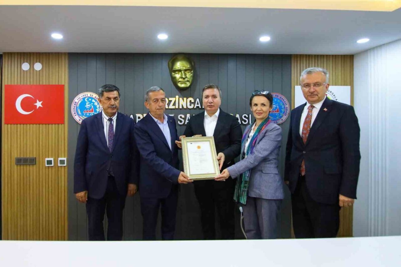 Erzincan Tulum Peyniri’nin Avrupa Birliği (AB) Coğrafi İşaret Tescil Belgesi’ni