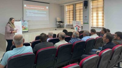 Aydıntepe’de muhtarlara ’Kadına Yönelik Şiddetle Mücadele/Erken Yaşta ve Zorla Evliliklerle