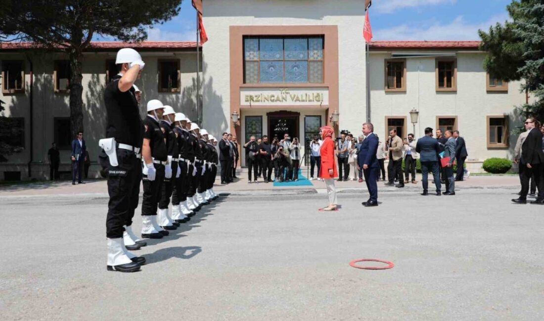 Bir dizi programlara katılmak üzere Erzincan’a gelen Aile ve Sosyal