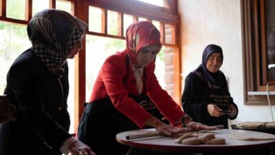 Aile ve Sosyal Hizmetler Bakanı Mahinur Özdemir Göktaş, Erzincan’da Hünerli
