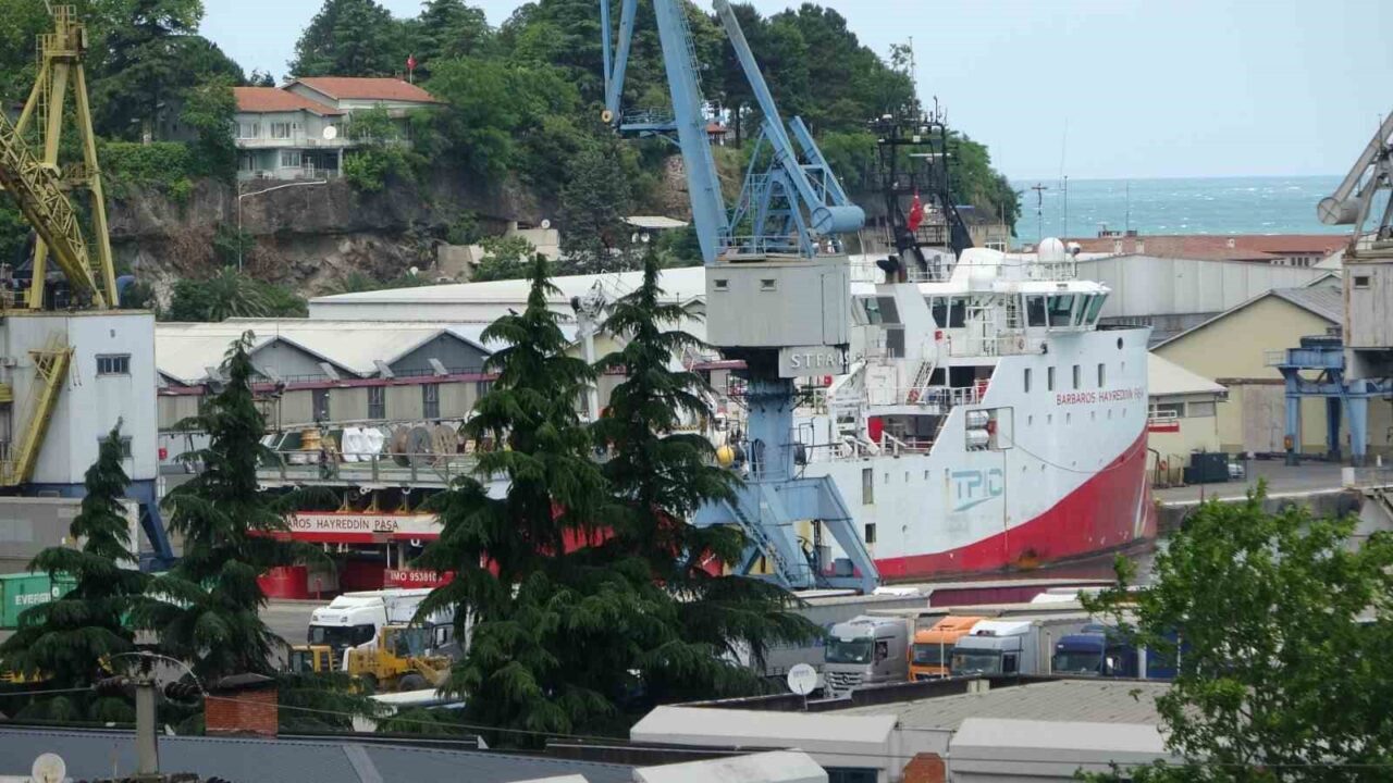 Barbaros Hayreddin Paşa Sismik Araştırma Gemisi 7 ay aradan sonra