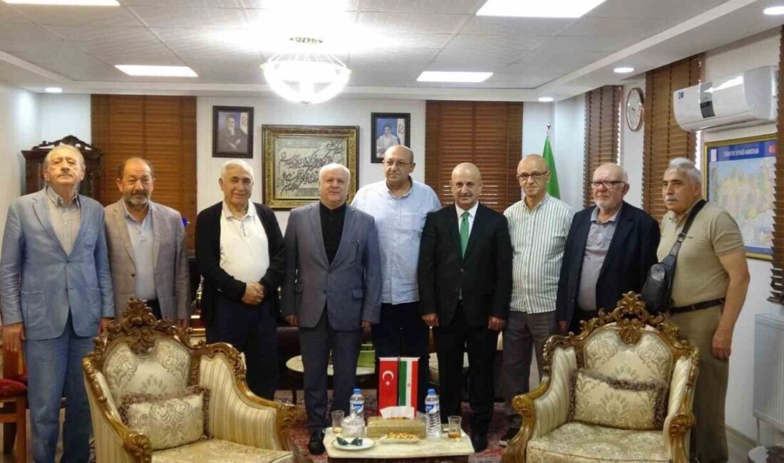 İran İslam Cumhuriyeti Erzurum Başkonsolos Mohammad Ebrahimi, kendisini ziyaret eden