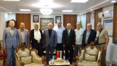 İran İslam Cumhuriyeti Erzurum Başkonsolos Mohammad Ebrahimi, kendisini ziyaret eden