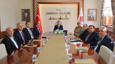 Bayburt Valisi Mustafa Eldivan başkanlığında Sahipsiz Hayvanlar İl İzleme ve