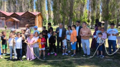 Bayburt İl Müftülüğünce yetim çocuklar ve ailelerine yönelik piknik programı