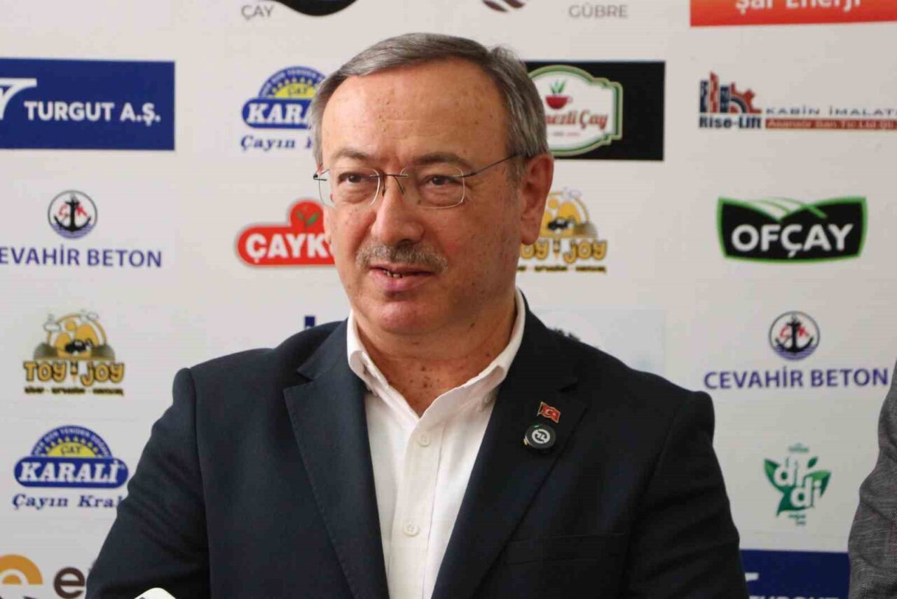 ÇAYKUR Genel Müdürü Yusuf Ziya Alim, “Kimyasal gübrede diyoruz ki