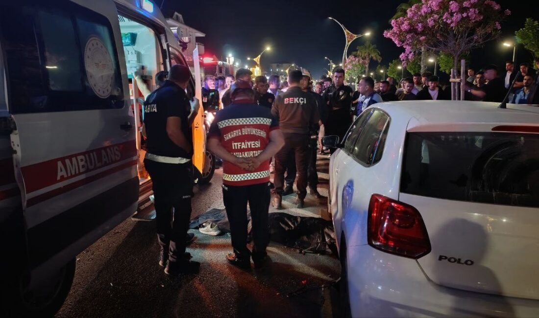 Sakarya’nın Karasu ilçesinde çöp atmaya giden kadın, otomobil çarpması sonucu