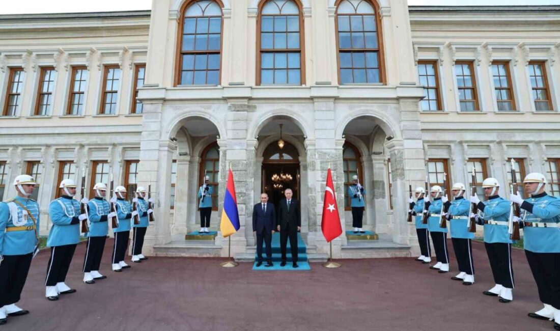 Cumhurbaşkanı Recep Tayyip Erdoğan, Türkiye’ye çalışma ziyaretinde bulunan Ermenistan Başbakanı