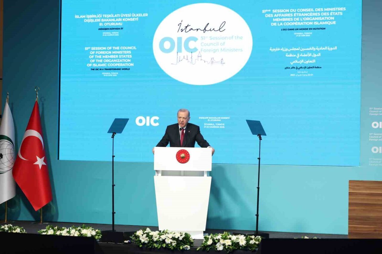 Cumhurbaşkanı Recep Tayyip Erdoğan, İstanbul Lütfi Kırdar Kongre Merkezi’nde İslam