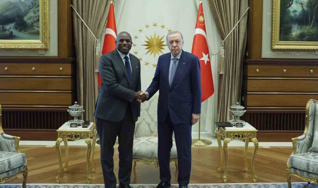 Cumhurbaşkanı Recep Tayyip Erdoğan, İngiltere Dışişleri Bakanı David Lammy’yi kabul