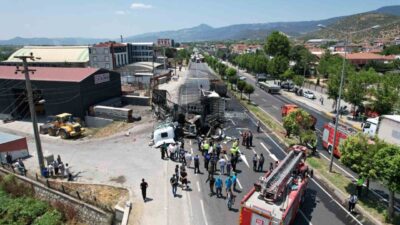 Sakarya’nın Pamukova ilçesi D-650 kara yolunda kontrolden çıkarak karşı şeride