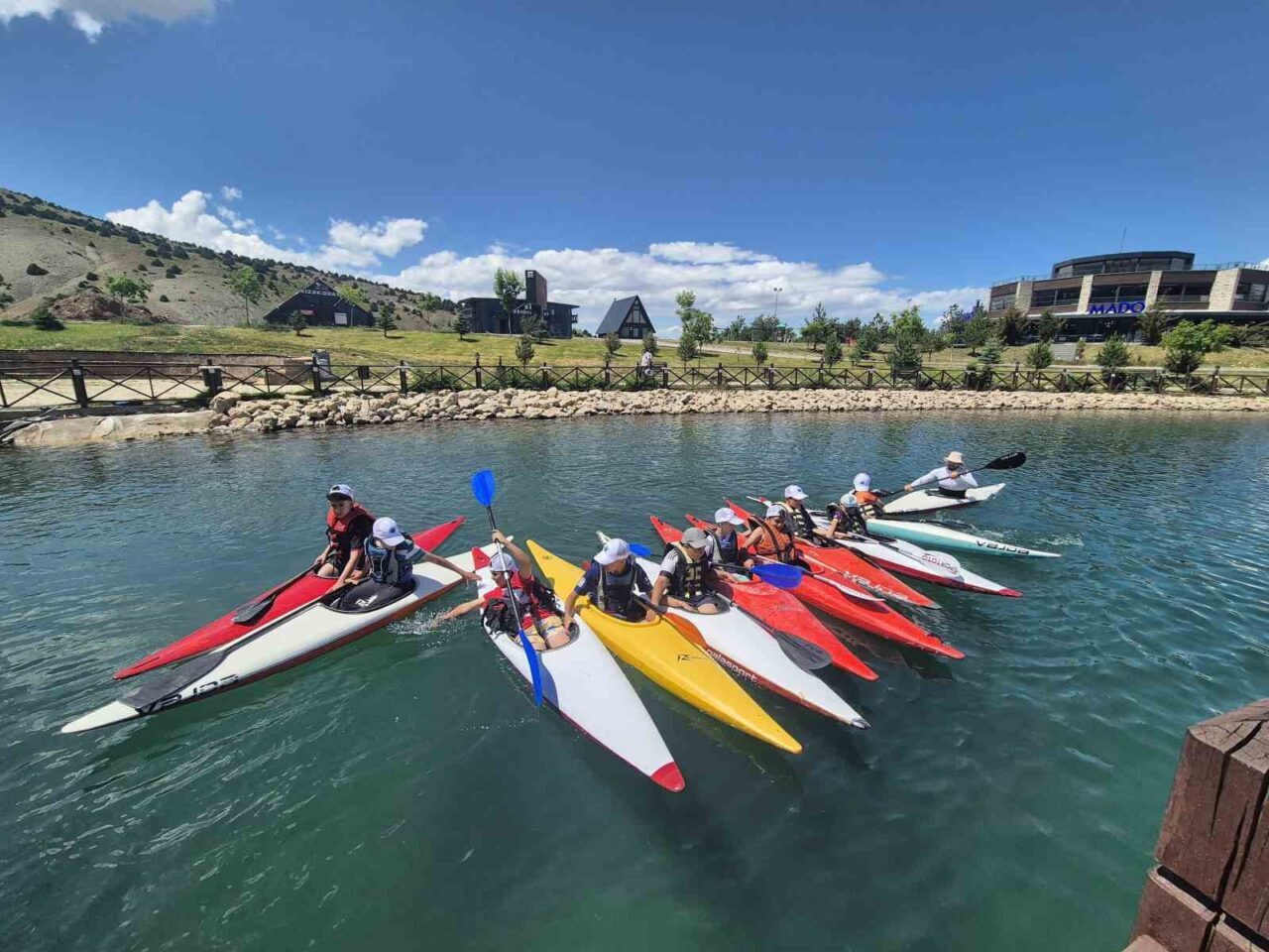 Türkiye Kano Federasyonu’nun 2025 yılı faaliyet programı kapsamında Erzincan Ergan