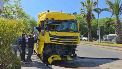 Zonguldak’ın Ereğli ilçesinde sabah saatlerinde meydana gelen trafik kazasında kontrolden