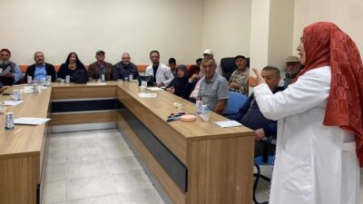 Aydıntepe İlçe Devlet Hastanesinde düzenlenen Haziran ayı Diyabet Okulu eğitimleri