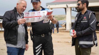 Kurban Bayramı’na sayılı günler kala Bayburt İl Emniyet Müdürlüğü ekipleri,