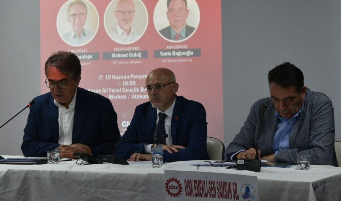 CHP Genel Başkan Yardımcıları Yalçın Karatepe ve Yankı Bağcıoğlu, Samsun’da