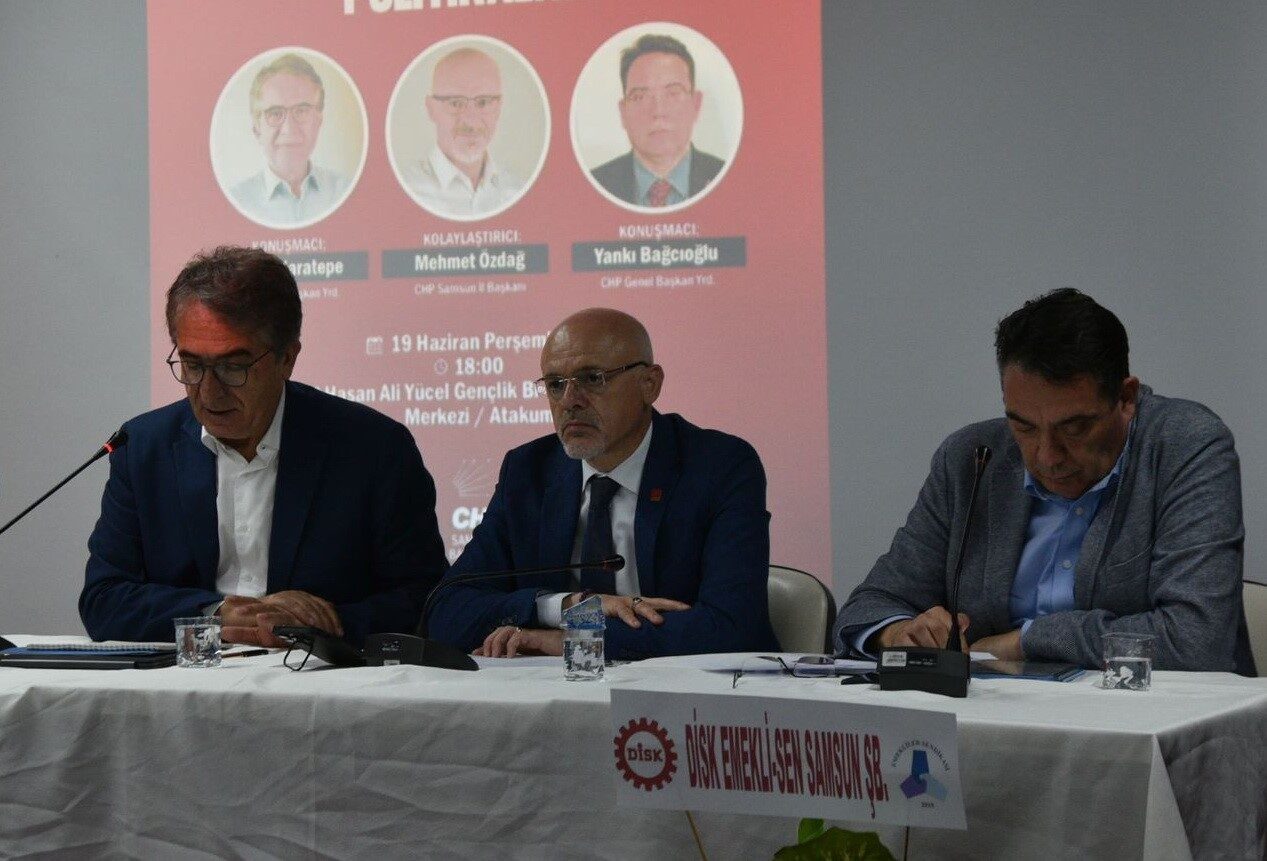 CHP Genel Başkan Yardımcıları Yalçın Karatepe ve Yankı Bağcıoğlu, Samsun’da