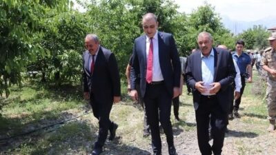 Erzincan’ın Karakaya Köyü’nde yağış ve don olaylarına karşı hızlı ve