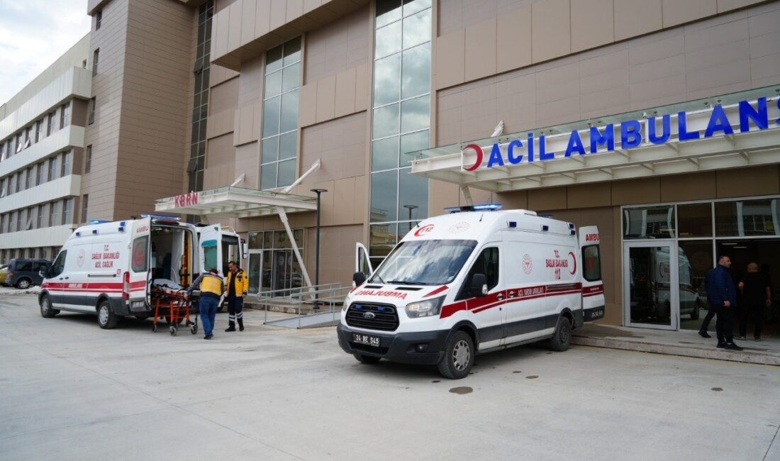 Erzincan-Erzurum kara yolunda otomobilin devrilmesi sonucu meydana gelen trafik kazasında