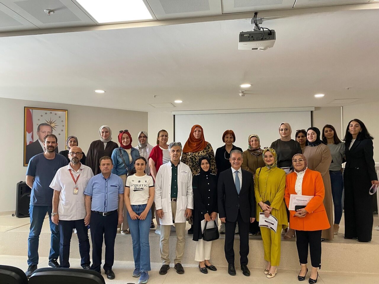 Erzincan’da, “Doğal Olan Normal Doğum” eylem planı kapsamında yürütülen E8: