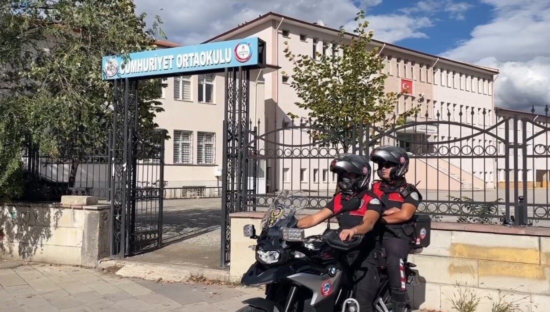 Erzincan’da polis ve jandarma ekiplerince Mayıs ayında okul çevreleri ve