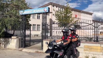 Erzincan’da polis ve jandarma ekiplerince Mayıs ayında okul çevreleri ve