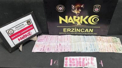 Erzincan İl Emniyet Müdürlüğü Narkotik Suçlarla Mücadele Şube Müdürlüğü personelince