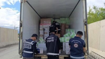 Erzincan İl Emniyet Müdürlüğü Narkotik Suçlarla Mücadele Şube Müdürlüğü ekiplerince