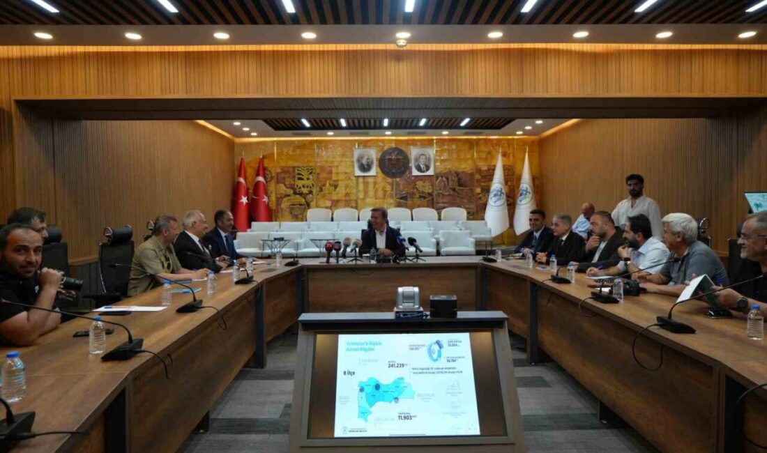 Erzincan Valisi Hamza Aydoğdu başkanlığında Erzincan’da yürütülen ve yapılması planlanan