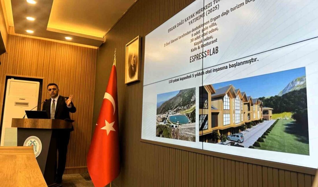 Erzincan’ın gözde kış turizm merkezi Ergan Dağı’nda, hem doğal peyzajın
