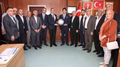 Erzurum Ticaret Borsası (ETB) heyeti, Hınıs ilçesinde bir dizi ziyaret