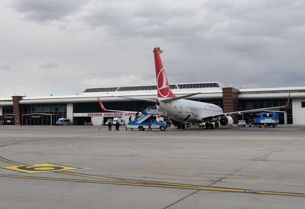Devlet Hava Meydanları İşletmesi (DHMİ) rakamlarına göre, Erzurum Hava Limanı’ndan