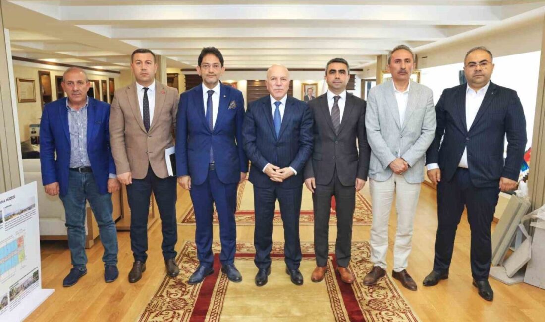 Erzurum’un tarım ve hayvancılığı masaya yatırıldı Erzurum Ticaret Borsası Yönetim Kurulu Başkanı Hakan Oral ile Tarım