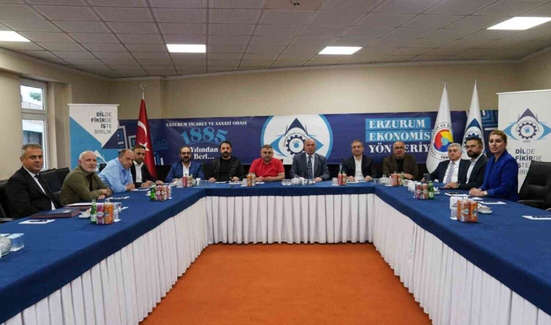 Erzurum Ticaret ve Sanayi Odası’nda (ETSO) Haziran ayının 2. yönetim